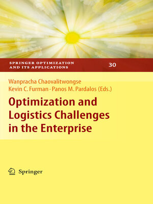 cover image of Optimization and Logistics Challenges in the Enterprise